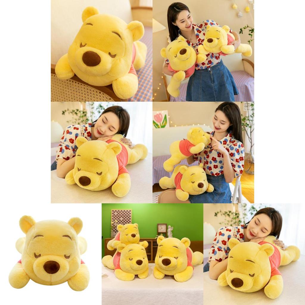 Pooh Plush Toy Animal Cartoon Stuffed Doll With Pp Cotton For Kids Bedroom Decor