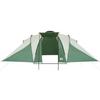 Vidaxl Family Tent, 6-Person, Dome, Green, Waterproof
