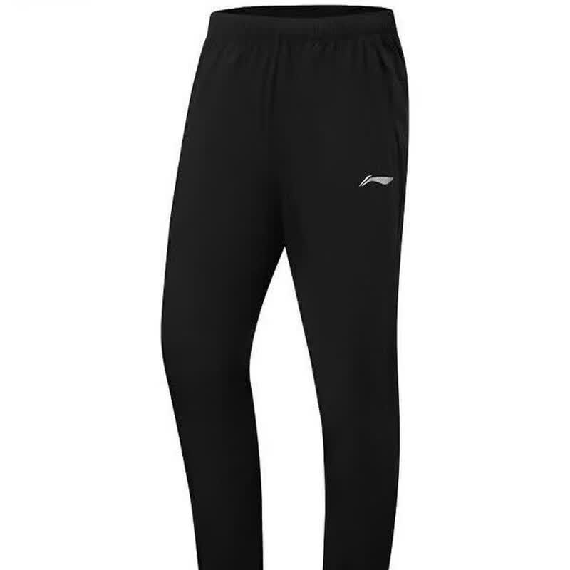 Li-Ning Men's AYKW271-1 Woven Straight-Leg Sports Pants