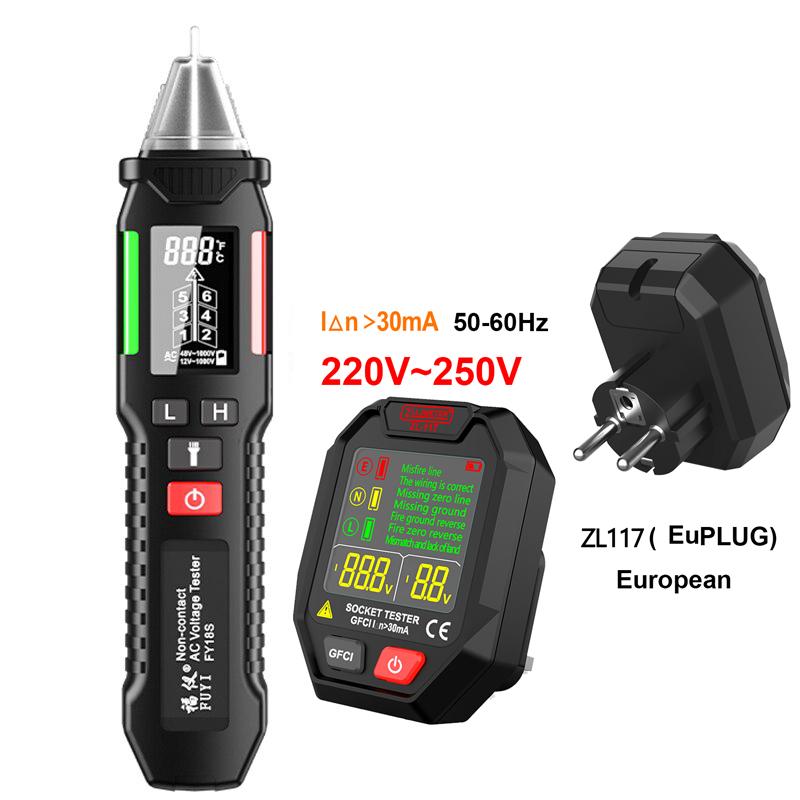 Professional Voltage Detector Indicator 12-1000V Non-Contact Wall Check Voltage Pen Smart Breakpoint Finder Voltmeter tester