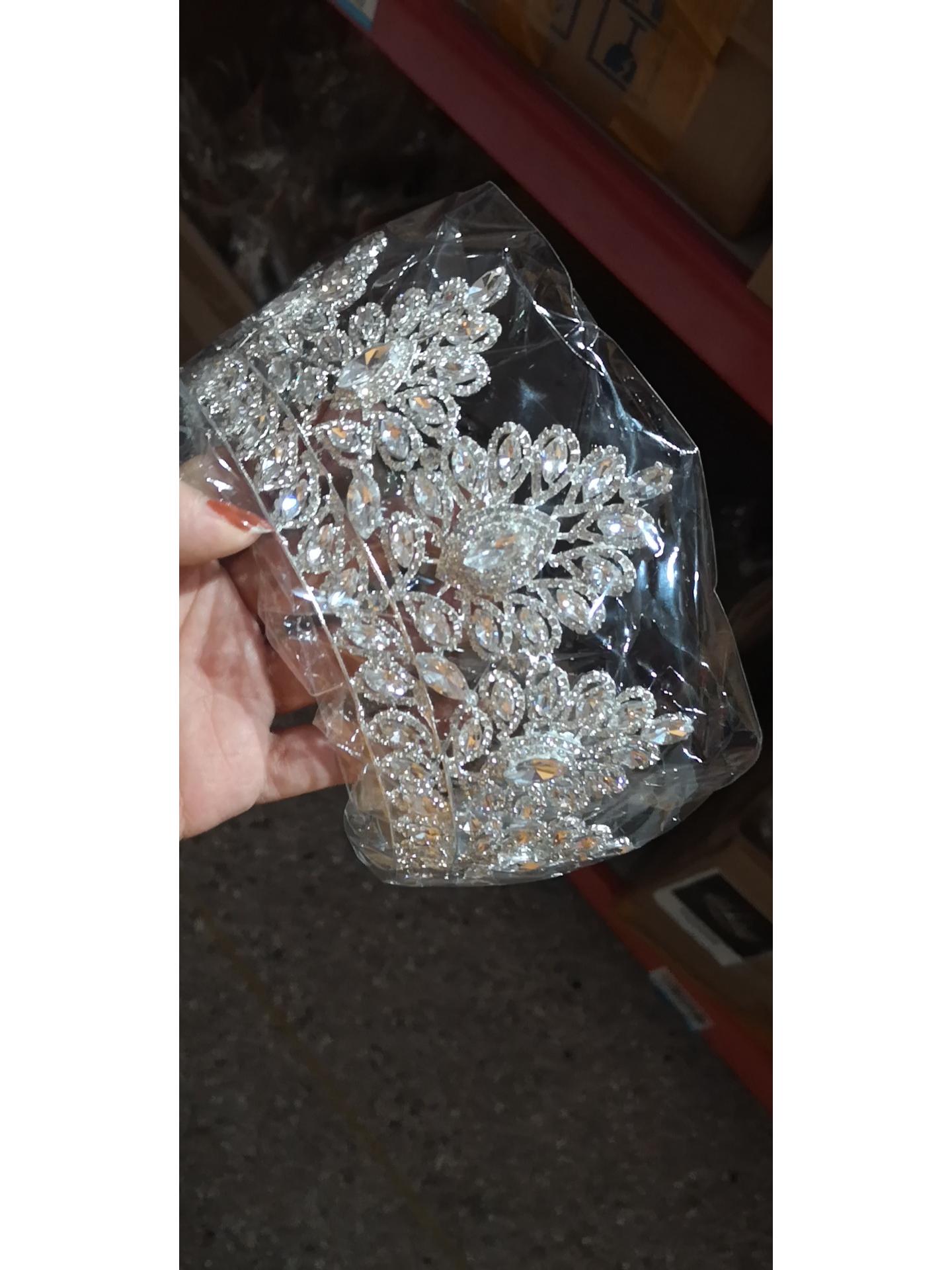 

Кристальная тиара-ободок Tuanming из сплава для свадеб и банкетов