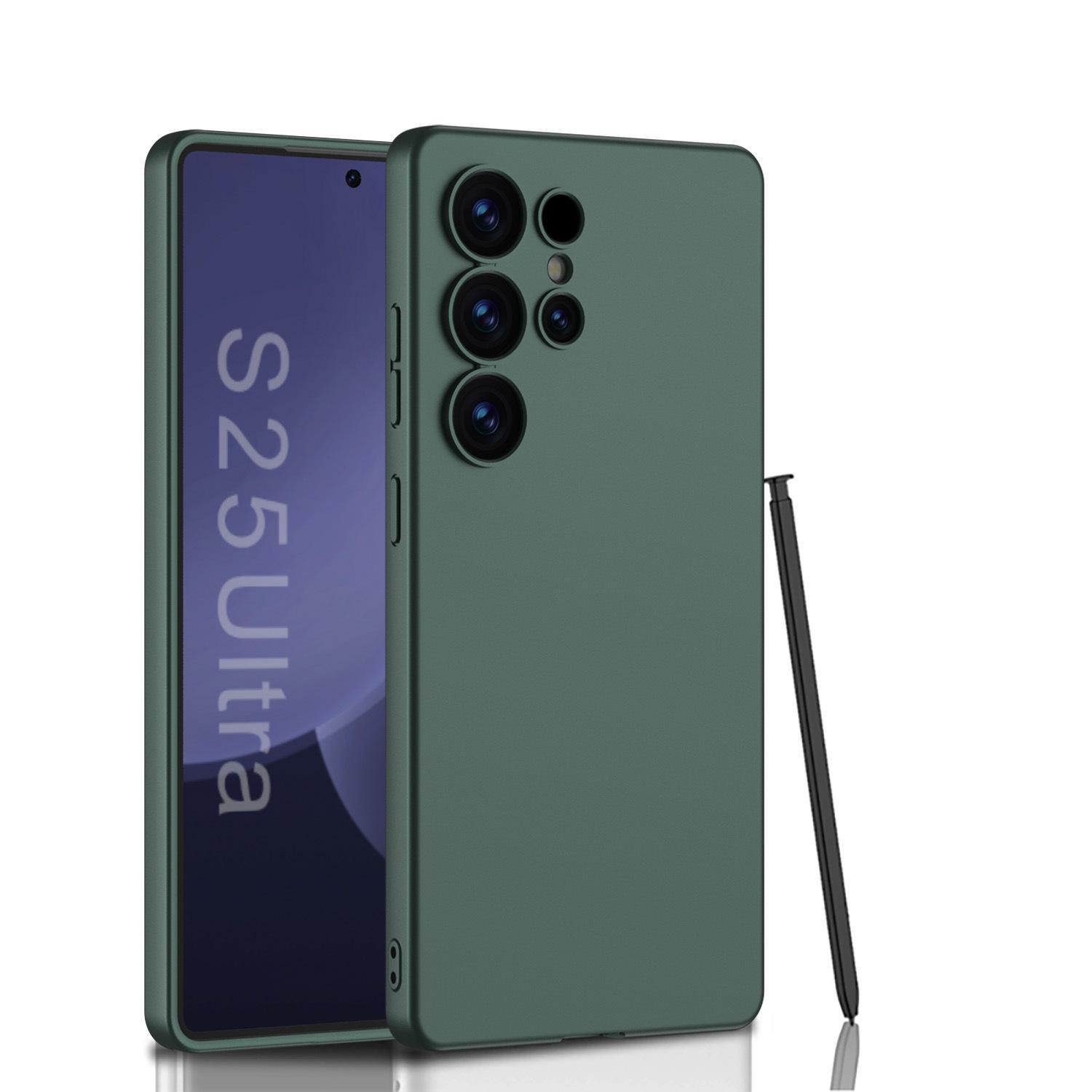 

Подходит для Samsung S25 S25ultra Чехол для мобильного телефона Ультратонкий Чехол с мягким покрытием, имитирующим кожу S25plus Полный охват Защитный чехол от падений SM-S25Ultra