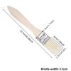 10/20/30pcs short wooden handle art brushes, hog bristle brushes, watercolor brushes, wall brushes, art brushes, cleaning