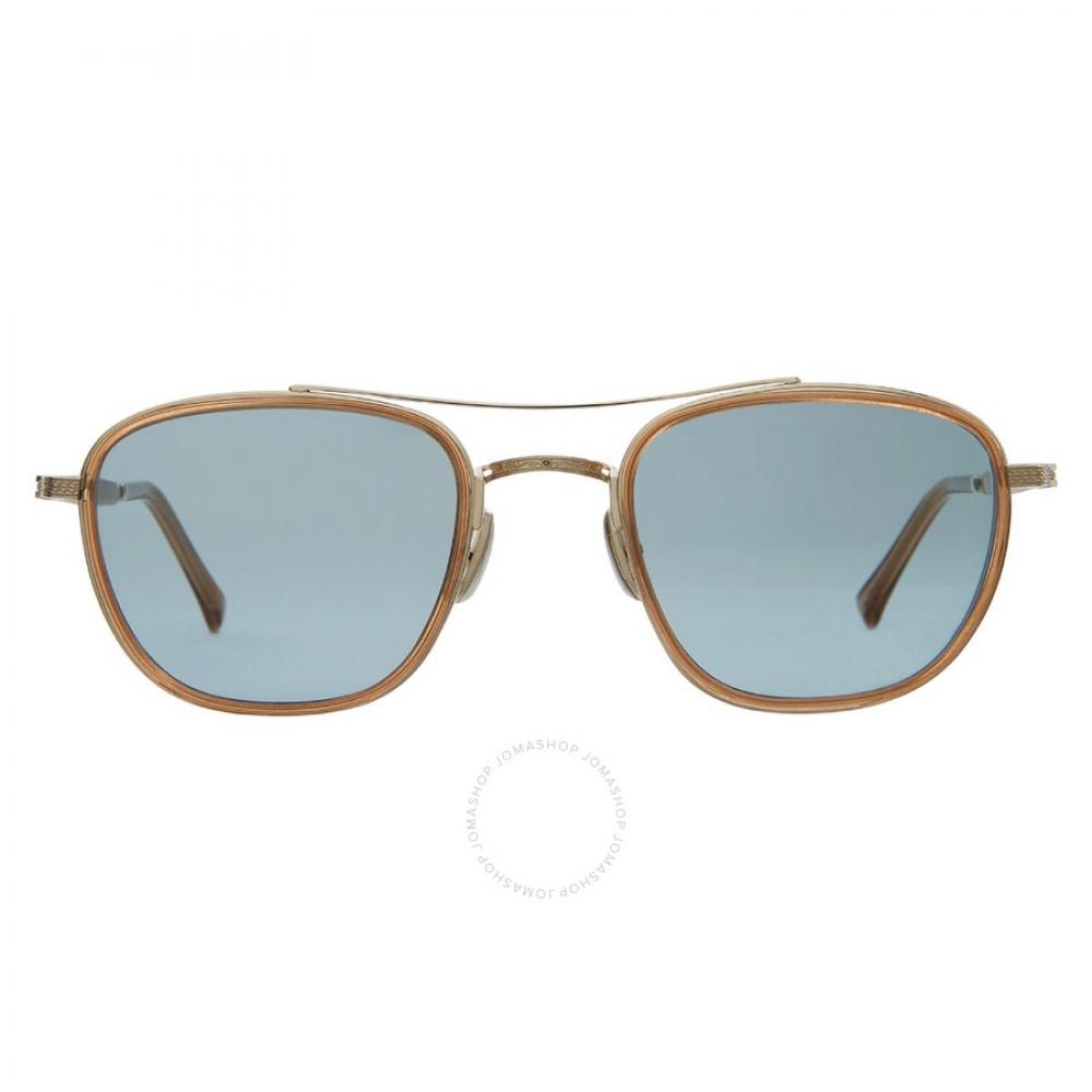 

Mr. Leight Price S Pure Blue Pilot uniSex Titanium SunglaSSeS Ml4026 Top 12kg Pblu 49