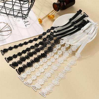 Women Flower Bra Strap Adapter Converter Adjustable Dress Underwear Accessories