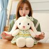 Rabbit Clothes Wear Stuffed Animal Toy Plush Doll Kids Birthday Decoration Gift