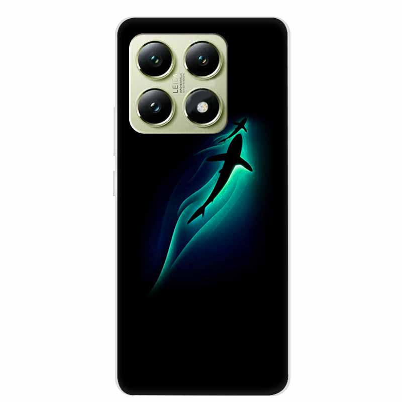 6.67" For Xiaomi 14T Pro 5G Phone Case Clear Silicone Soft TPU Back Cover Case For Xiaomi 14T Pro Case 14 T 14TPro Protective