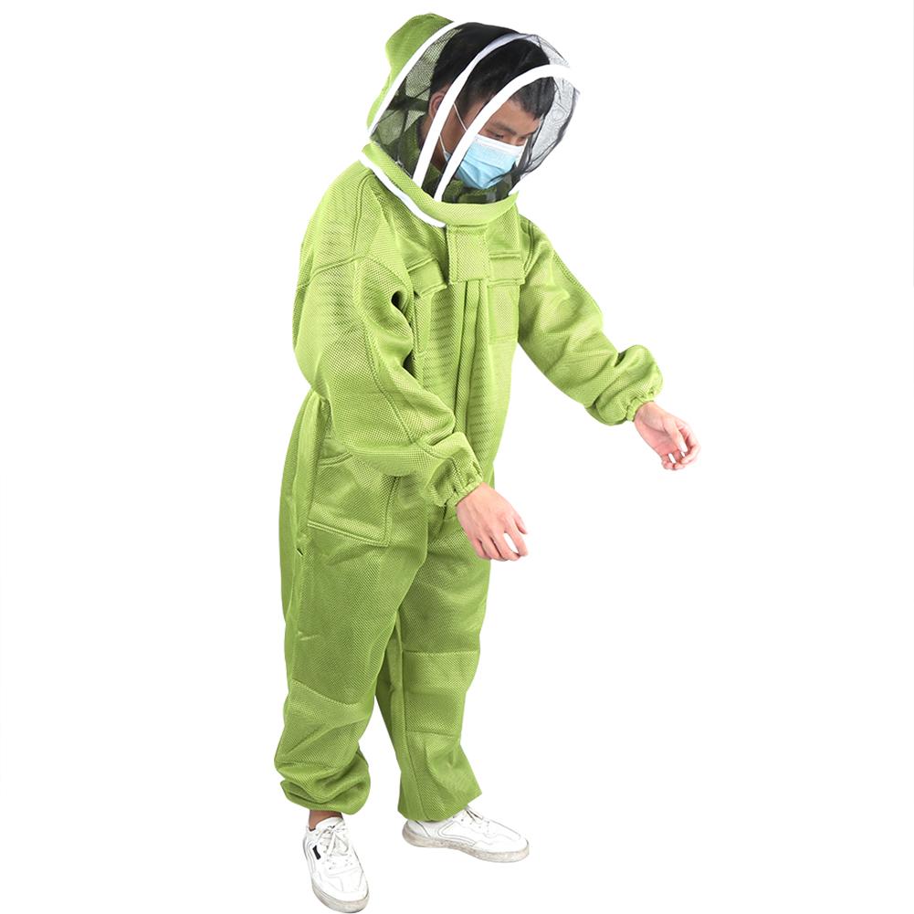 Breathable Thicken One‑Piece Beekeeping Protective Suit Beekeepers Bee Suits Accessory XL