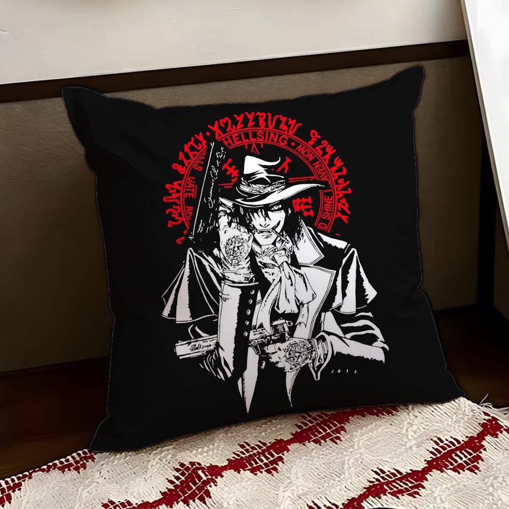 Anime CCastlevania Cushion Cover Reversible Soft Durable Pillow Cover Home Car MultiScene Use for Daily Comfort