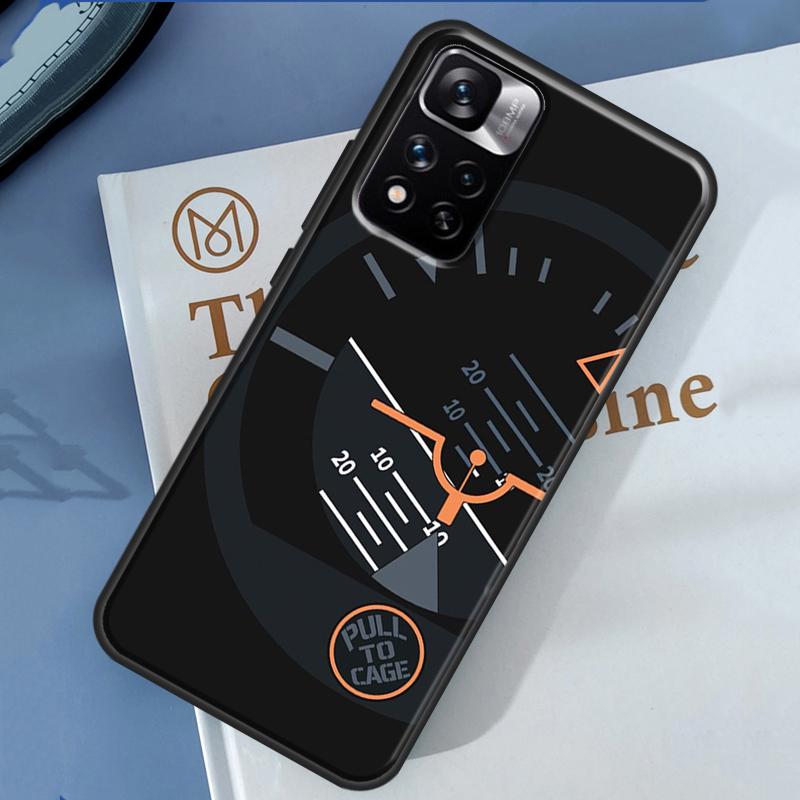 Flight Instruments Case For Xiaomi Redmi 13C 10C 12C 14C Redmi Note 14 13 Pro 12 11 9 10 9S 10S 11S 12S Cover