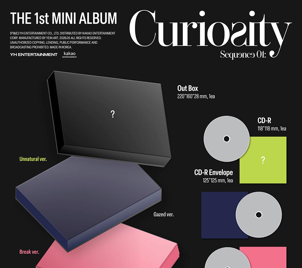 AND2BLE [Sequence 01: Curiosity] 1st Mini Album