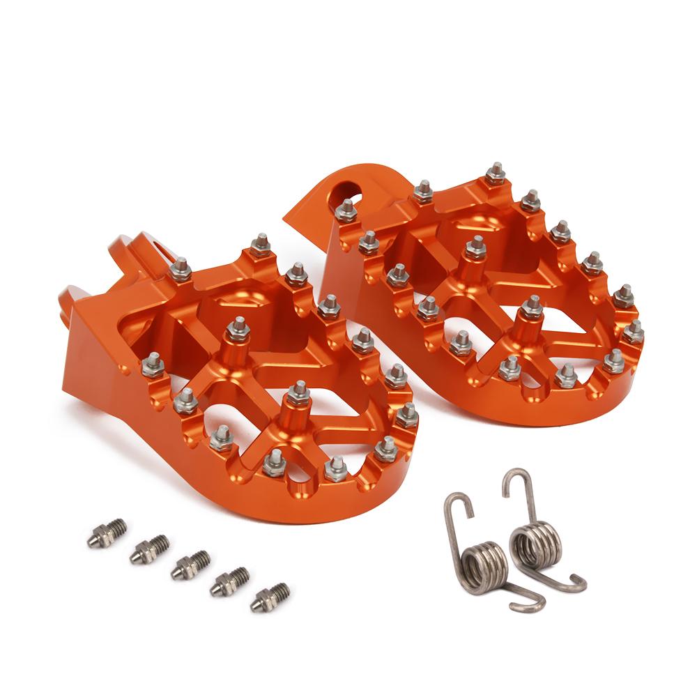 Motorrad Fußraste Fußrasten Pedale Rasten Für KTM SX SXF EXC EXCF XCF XCW XCFW 65 85 125 150 250 300 350 400 450 530 ADVENTURE