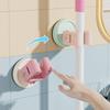 Wall-mounted Mop Clip Dopamine Broom Storage Clip New Storage Rack