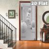 76Style 77/90cm Self-Adhesive Door Stickers Removable Wall Sticker Scenery Wallpaper Stone Stair Murals for Doors Modern Home Decor