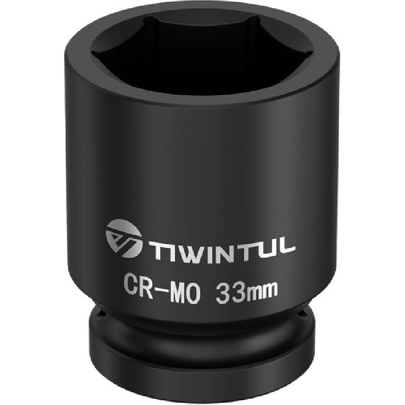 3/4 Inch Drive Metric Impact Socket 33mm, 6-Point Design, Heat-Treated 33mm