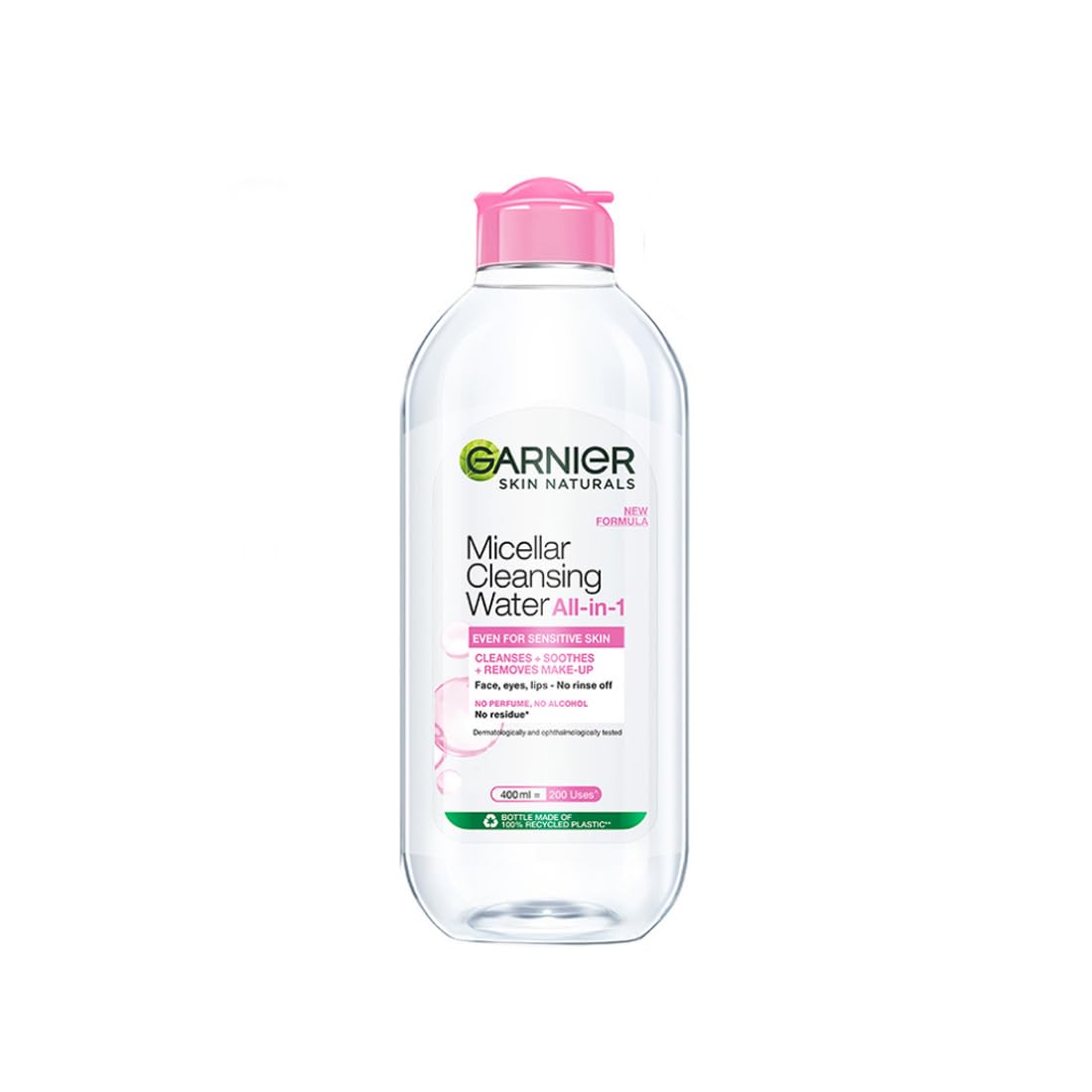 Garnier Micellar Cleansing Water For Sensitive Skin | Make-Up Remover & Cleanser, dirt & impurities & Hydrates Skin | 400ml