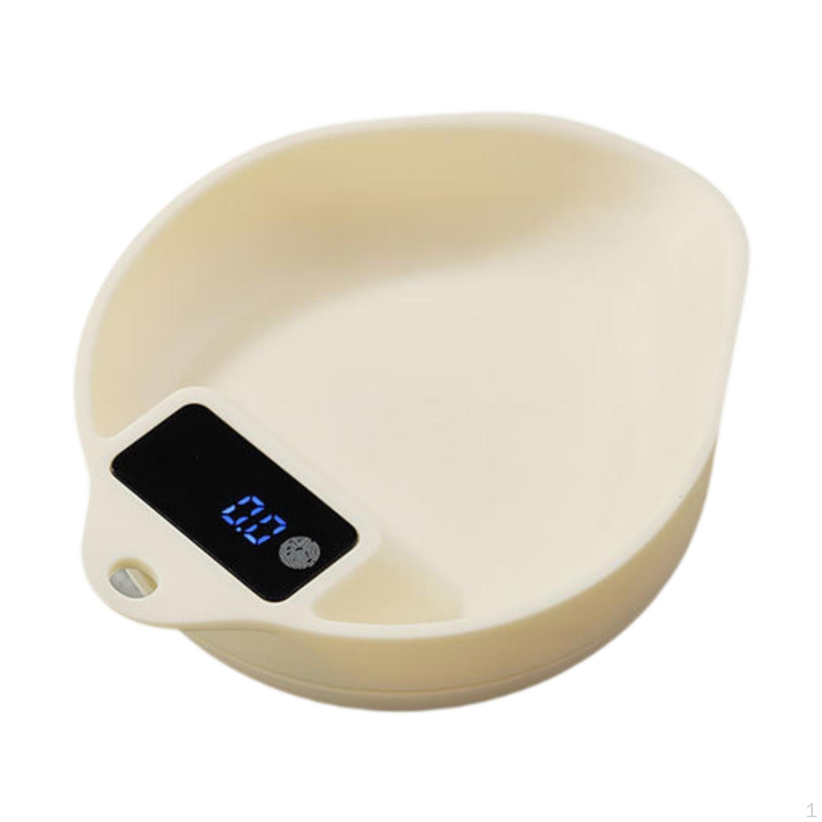 

Bean Scale with LED Display for Kitchen Use бежевый