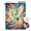 5D Pearl Kit Phoenix Gem Design DIY Rhinestone Art for Home Wall Decoration Stress Relief Handmade Gift Frameless