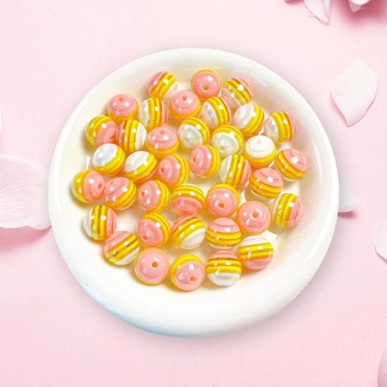 Beads DIY Material Striped Contrast Color Sweet Color Smooth Bracelet Necklace Artifact Material