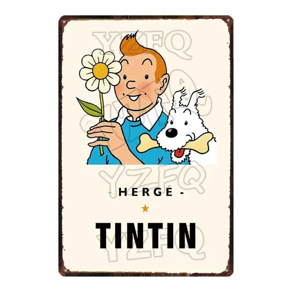 Retro Anime Metal Tin Sign Wall Art 20x30cm