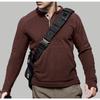 Versatile Autumn Winter New Slim Long-sleeved Stand Collar Personality European American Casual Sweatshirt for Men