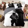 Call of Duty Gaming-Themed Four-Piece Duvet and Bedding Set for Boys' Dorm Room