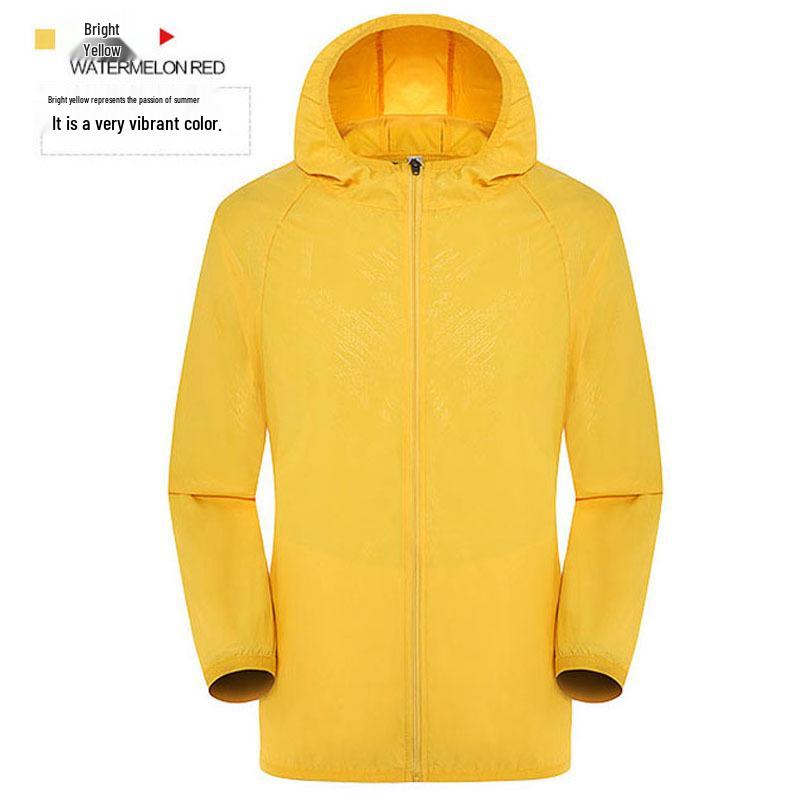 Unisex UV Protection Windbreaker - Customizable Logo
