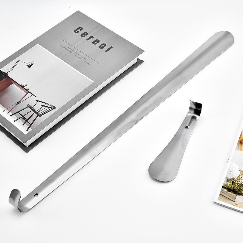 Extended Stainless Steel Shoe Horn - No Bending Required