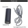 Sound Noise Elimination Filter 3.5mm Portable Grounding Noise Isolator for Vehicles Stereo System with 3.5mm Port