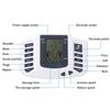 16 moduser Electric Tens Relax Muskelstimulator EMS Akupunktur Kroppsmassasje Digital Terapi Slankemaskin Elektrostimulator