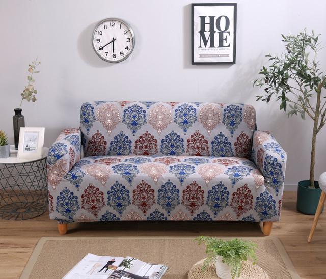 Modern Elastic Sofa Slipcovers Sofa Cover For Living Room Sectional Corner L -Shape Chair Protector Couch Cover 1 /2 /3 /4 Seater