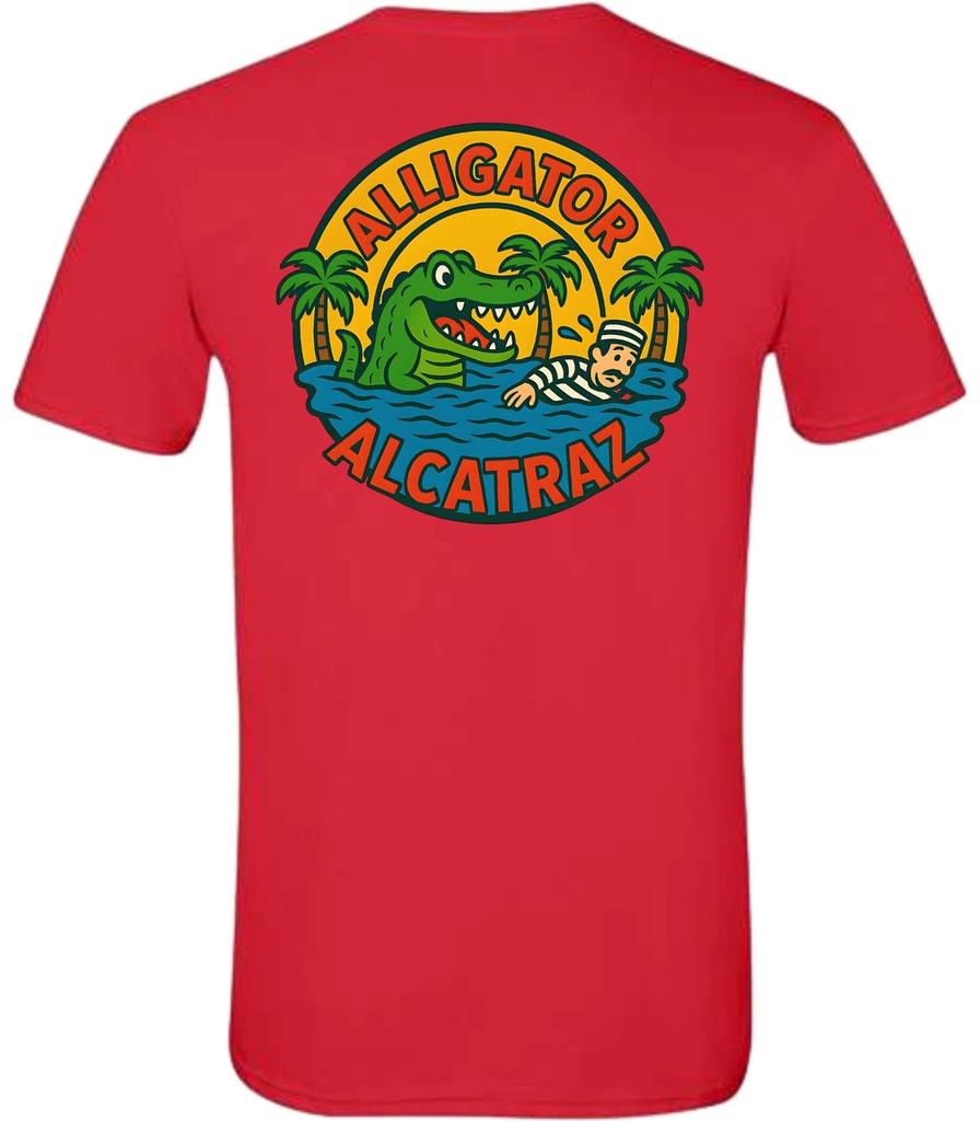 Alligator Alcatraz Short Sleeve T-Shirt