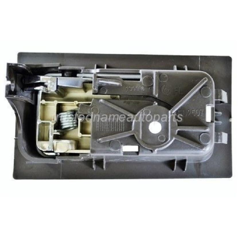 Fits 2009 To 2014 Ford F150 Interior Door Handle Front Left Gray Chr Power Lock