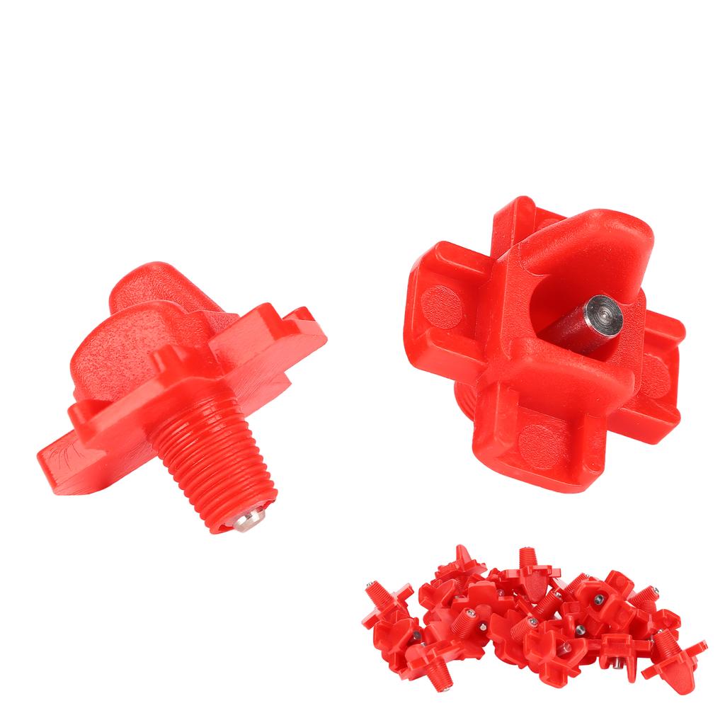 20 STÜCKE Hühner-Tränkenippel Automatische Geflügeltränke Hahn Außenmontage für Wachteln Enten