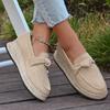 New Style Platform Shoes for Women - One-piece Slip-on Wedge Fisherman Casual Flats