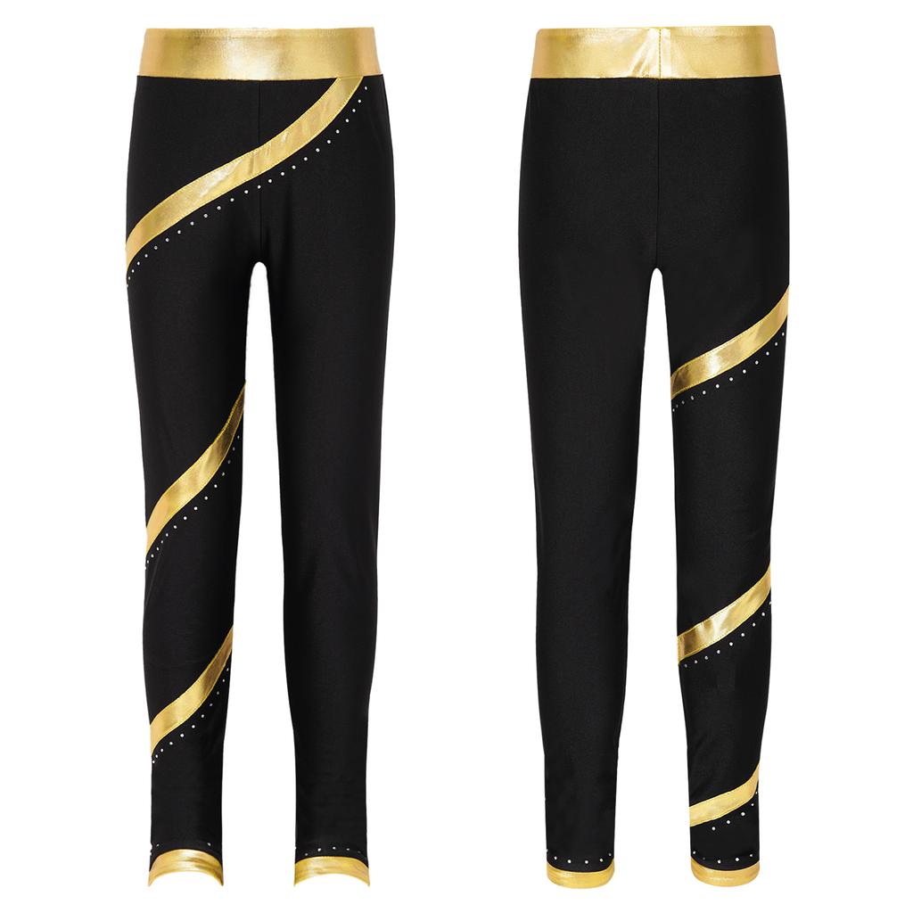 ranrann Child Girls Figure Skating Set Jacket and Leggings Elastic Hair ranrann Child Girls Figure Skating Set Jacket and Leggings Elastic Hair