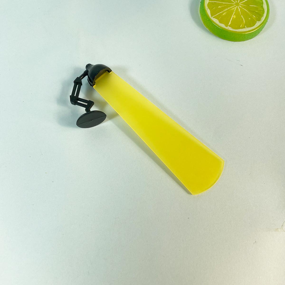 

1 шт. креативная настольная лампа в форме 3D пластиковых закладок, имитация света, подсветка, прозрачная доска для чтения, подарки для учеников и учителей чёрный