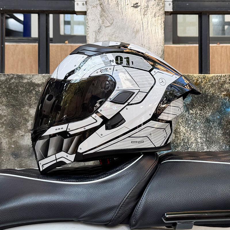 Motorcycle Helmets Men's and Women's Uncovered Helmets Winter Locomotive Helmets Four Seasons Bluetooth Riding