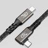 USB 4 Thunderbolt 4 Elbow USB Cable 40Gbps PD240W 5A 8K Type C Cable Data Transfer Fast Charging For M1 Macbook VR Oculus Quest