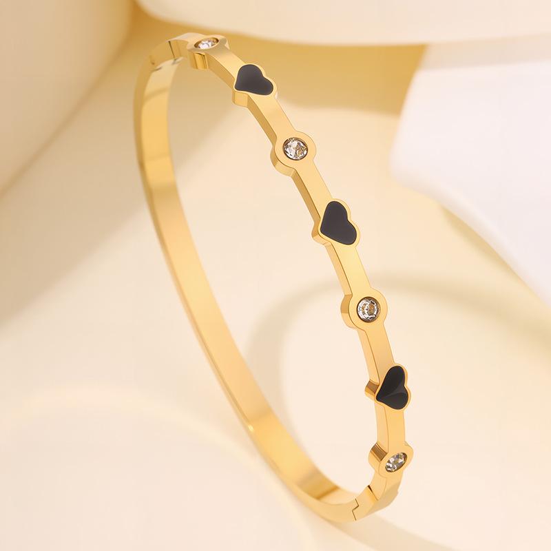 Europäisches & Amerikanisches Luxus Zirkon Stern Armband: Vielseitige, Elegante, Lichtechte Mode für Damen