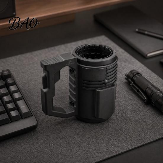 Tactical Gear for Drinks Assault Beer Can Holder, Beverage Sleeve, 3D Printed Assault-Style Cup Sleeve Insulation with Quick Reload Pop-up System 12oz