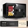 Onaisi 45cm All-Steel Home Safe with Mechanical Lock and Key, Anti-Theft Design