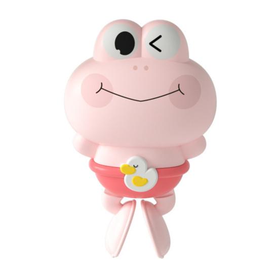 Wind-Up Frog Bath Toy Cute Swimming Frog Baby Bath Toy Kids Fun Water Play Toy for Bathroom Swimming Pool