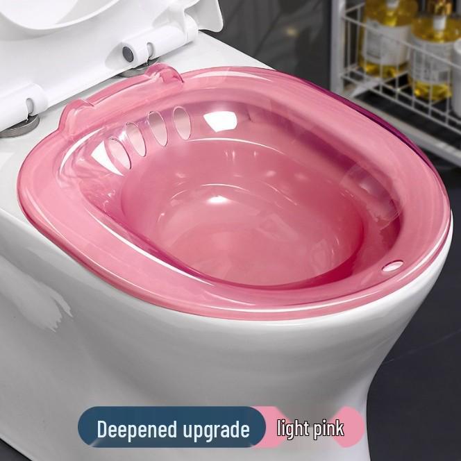 Large Bidet Basin for Women & Men - Ideal for Washing, Pregnancy Comfort, Soothing Hemorrhoids, and Easy Cleaning.
