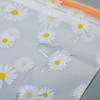 5pcs Waterproof Daisy Storage Bag with Drawcord Cuffs  Large Capacity Clothes Shoes Organizer Portable Towel Makeup Toiletry Bags