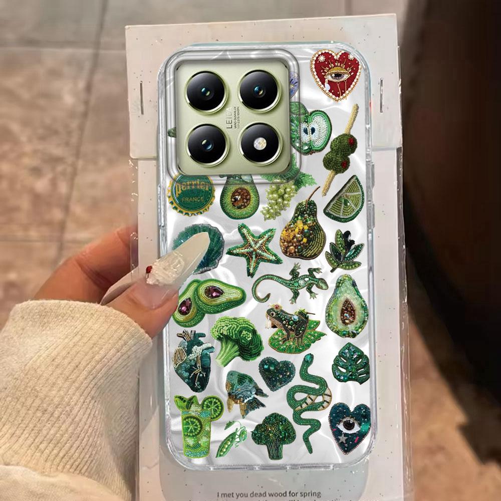 Фиолетовое лицо Солнце Звезды Женщины Девушки Ретро Стиль Водная Текстура Чехол для Телефона для Xiaomi Mi 13T 14T Pro 11 Lite NE 5G Силиконовый Чехол