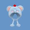Koreansk Stil Ørebeskyttelse Hat Sød Plys Hue Mode Elefant Varm Hat Udendørs