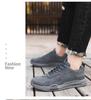 Men's Versatile Leather Lace-up Casual Sneakers - Breathable, Comfortable, Non-slip for Spring & Autumn 2025