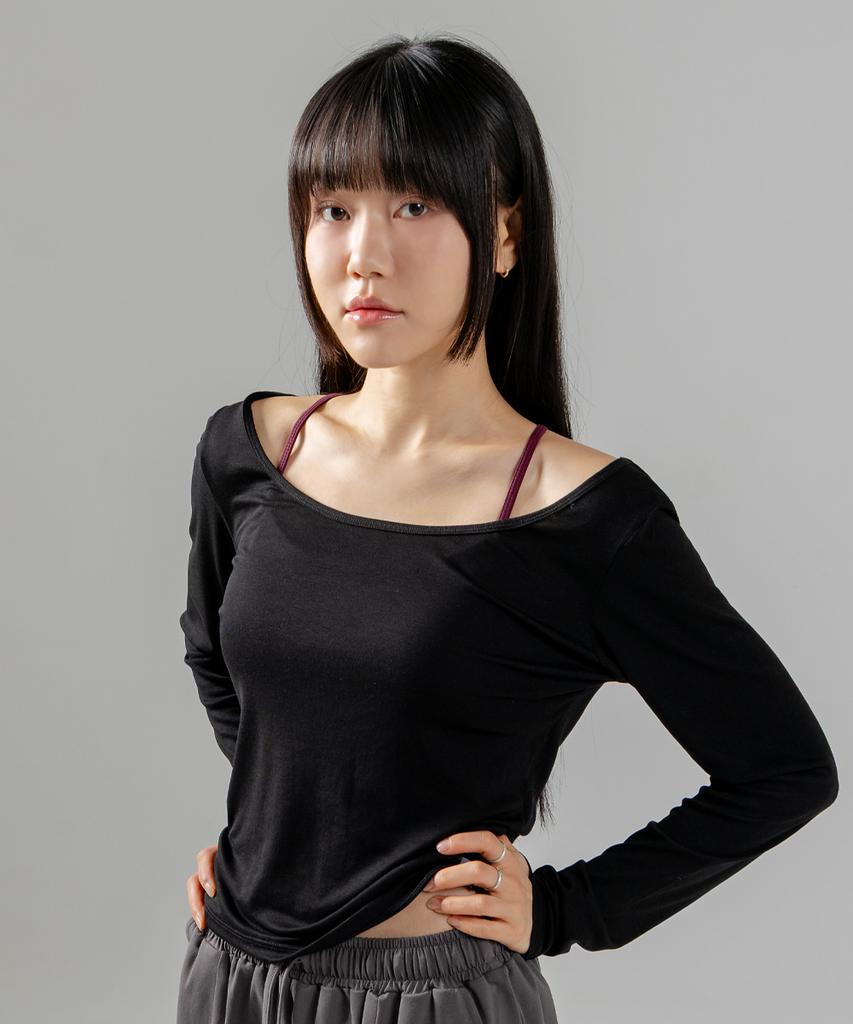 MOREOUT Women'S Yoga Wear Modal Air Long Sleeve 3Tt5377