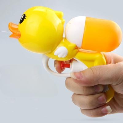Summer Cartoon Water Gun Toy Children's Beach Outdoor Interactive Bathing Swimming Duckling Penguin Toy